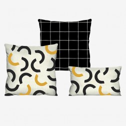 Trio Promocional - Almofada Linho - Estampa Digital 65